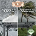 thumbnail image 6 of Backyard Discovery 12' x 6.5' Rockport XL Grill Gazebo, 6 of 13
