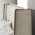 thumbnail image 5 of Westport  Beige Fabric Upholstery  and Wood Queen Size Bed Frame, 5 of 11