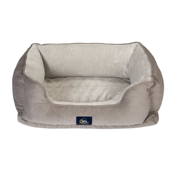 Serta Perfect Sleeper Orthopedic Cuddler Pet Bed, 34" x 24", Choose Color