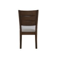 thumbnail image 7 of Bernards Westvale Walnut 4-Piece Dining Set with Curved Bench, 7 of 7