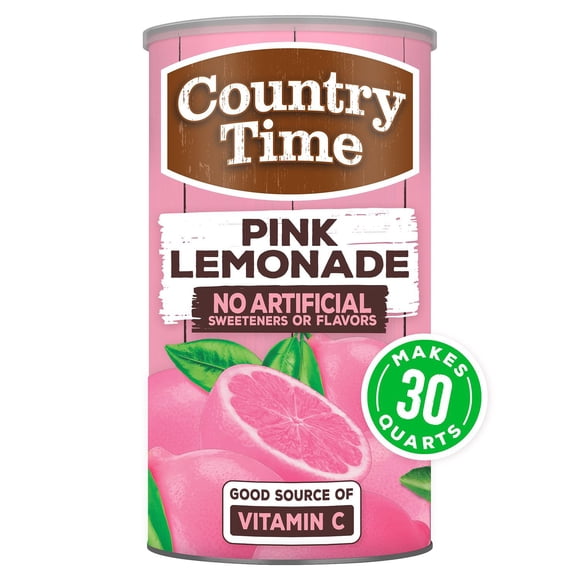 Country Time Pink Lemonade Naturally Flavored Powdered Drink Mix, 5.16 lbs.
