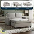 thumbnail image 3 of Serta Tennyson Full Size Convertible Sofa, 3 of 13