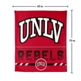 thumbnail image 6 of Logo Brands UNLV Rebels 60"x70" Super Plush Blanket, 6 of 6