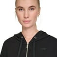 thumbnail image 4 of DKNY Women's Terry Zip Front Jacket, 4 of 6