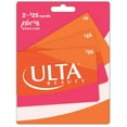 thumbnail image 1 of Ulta Beauty $55 Gift Card Multi-Pack, 2 x $25 + $5 Bonus, 1 of 2