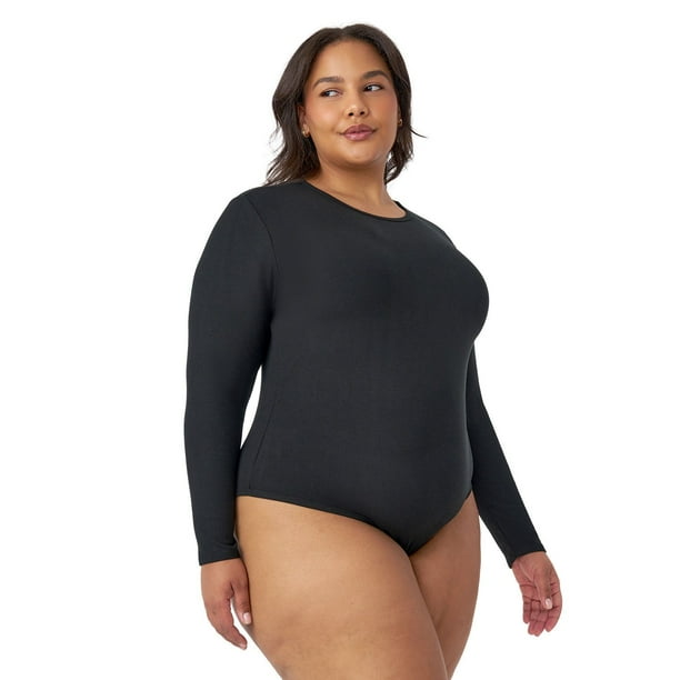 Edited by Hunter McGrady Women's Long Sleeve Bodysuit - Samsclub.com