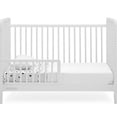 thumbnail image 5 of Delta Children Sawyer 5-Piece Nursery Furniture Set - 4-in-1 Convertible Crib, Dresser, Crib Mattress, Changing Pad & Mattress Protector, White, 5 of 11