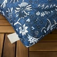 thumbnail image 3 of Martha Stewart Distressed Jacobean Indoor/Outdoor Decorative Pillow, Set of 2, Choose Size, 3 of 9