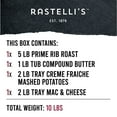 thumbnail image 4 of Rastelli’s Prime Beef Rib with Two Side Dishes, Frozen, 10 lbs., 4 of 9