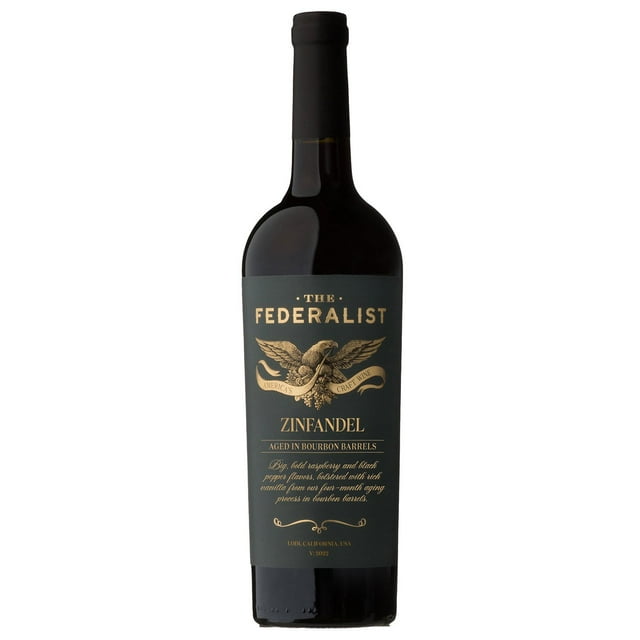 The Federalist Bourbon Barrel Aged Zinfandel, 750 ml
