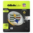 thumbnail image 10 of Gillette Labs NFL Pittsburgh Steelers Men's Razor, Handle + 8 Cartridges, 10 of 10