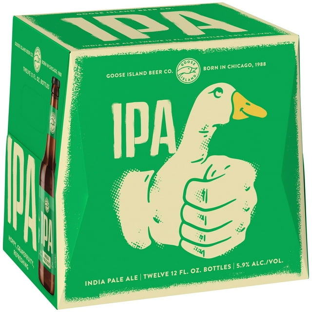Goose Island Goose IPA Ale Beer, 12 fl. oz. bottle, 12 pk.