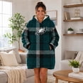 thumbnail image 4 of Pegasus Sports Philadelphia Eagles Wearable Sherpa Throw, 4 of 6