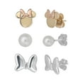 thumbnail image 3 of Disney Earring Set in 14K Gold and Sterling Silver, 3 of 5