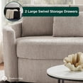 thumbnail image 5 of Lifestyle Solutions Beckett Storage Sofa, 5 of 9