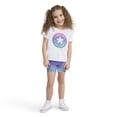 thumbnail image 1 of Converse Toddler Girls 2-Piece Biker Short Outfit Set, 1 of 7