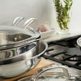 thumbnail image 5 of Henckels 11-Piece Stainless Steel Tri-Ply Clad Cookware Set, 5 of 14