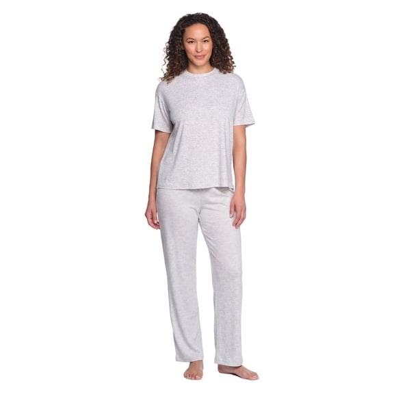 LOFT Women's 2-Piece Tee and Pant Pajama Set