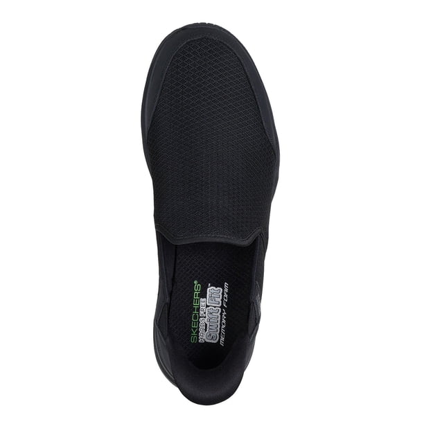 Skechers Men\'s Equalizer Hands Free Swift Fit Slip-On Sneaker - Size 10.5 Black Skechers Men main image 3