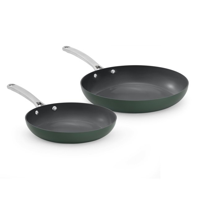 Calphalon 2-Piece Ceramic Fry Pans, 10" & 12"