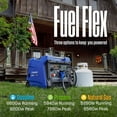 thumbnail image 3 of Westinghouse 8,200-Watt Remote Electric Start Tri Fuel Gas, Propane, Natural Gas Powered Inverter Generator with CO Sensor, 3 of 10