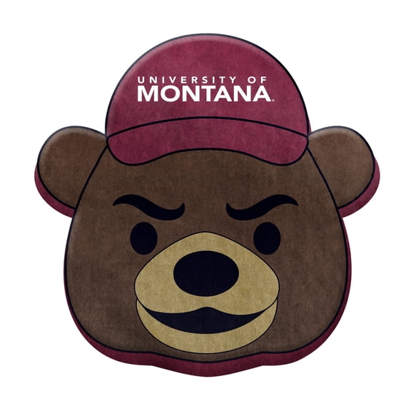 Logo Brands Montana Grizzlies Puff Pillow