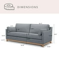 thumbnail image 3 of details by Becki Owens Seraphina Sofa With Natural Wood Base, Assorted Colors, 3 of 15