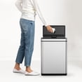 thumbnail image 9 of EKO Matte Stainless Steel Motion Sensor Kitchen Trash Can 13.2 Gallon, 9 of 14