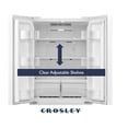 thumbnail image 3 of Crosley 18.4 cu. ft. French Door with Pocket Handle Design, 3 of 6