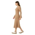 thumbnail image 7 of Edited by Hunter McGrady Women's Flare Midi Sweater Dress, 7 of 11
