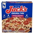 thumbnail image 1 of Jack's Original Thin Sausage Pepperoni Frozen Pizza 4 pk., 1 of 6