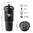 thumbnail image 3 of Logo Brands North Carolina Central Eagles Stainless Steel Tumbler Set, 3 of 7