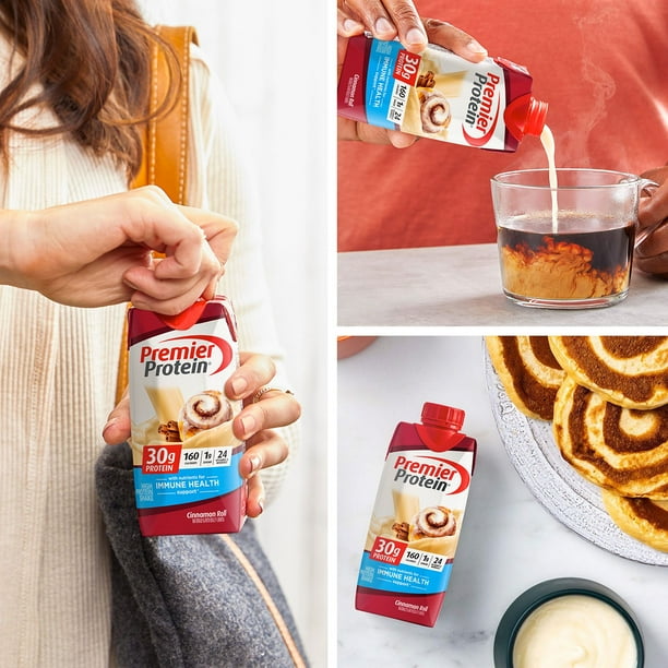 Premier Protein 30g High Protein Shake, Cinnamon Roll 11 fl. oz