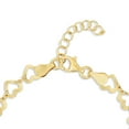 thumbnail image 2 of Neuhardt Cutout Heart Chain Bracelet in 18K Gold Vermeil, 2 of 7