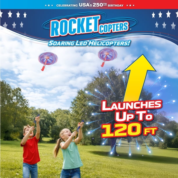 Rocket Copter 250th Anniversary Limited Edition, 16 Copters with 4