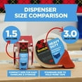 thumbnail image 4 of Scotch Heavy Duty Shipping Packaging Tape Dispensers, 1.88" x 27.7 yd, 6 Pack, 4 of 11