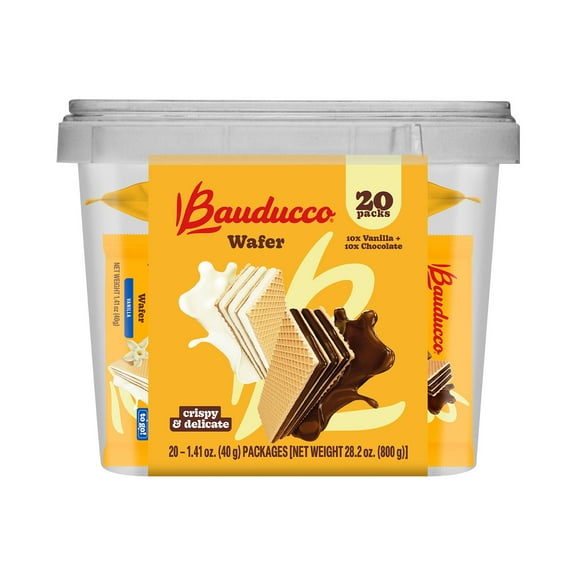 Bauducco Wafer Tub, 20 pk.