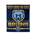 thumbnail image 1 of Logo Brands South Florence High School 60"x70" Super Plush Blanket, 1 of 7