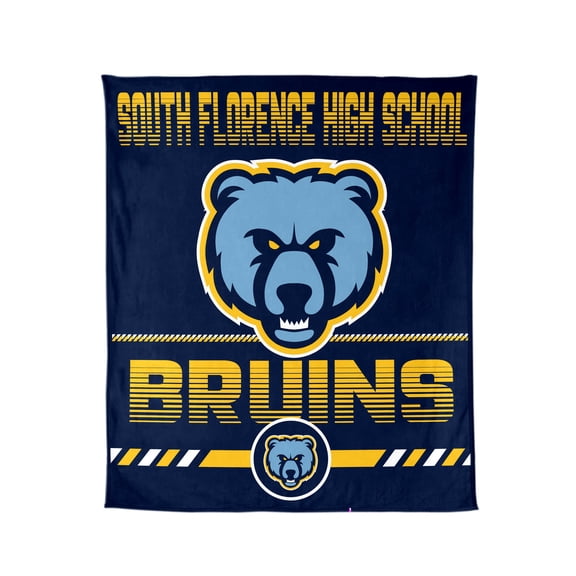 Logo Brands South Florence High School 60"x70" Super Plush Blanket