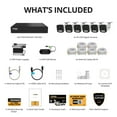 thumbnail image 9 of Defender AI POWERED Sentinel 4K Ultra HD Wired 8 Channel PoE NVR Security System with 6 Metal Cameras 1TB HDD, 9 of 9