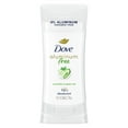 thumbnail image 7 of Dove 0% Aluminum Deodorant, Cucumber and Green Tea., 2.6 oz., 4 pk., 7 of 8