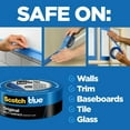 thumbnail image 3 of Scotchblue™ Original Painter's Tape, 1.41 in. x 45 yd., 3 Rolls Total, 3 of 11