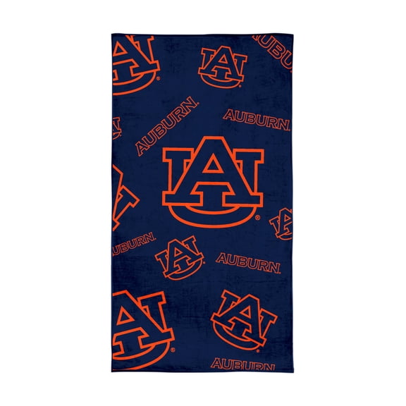 Logo Brands Auburn Tigers 38"x72" Beach Towel