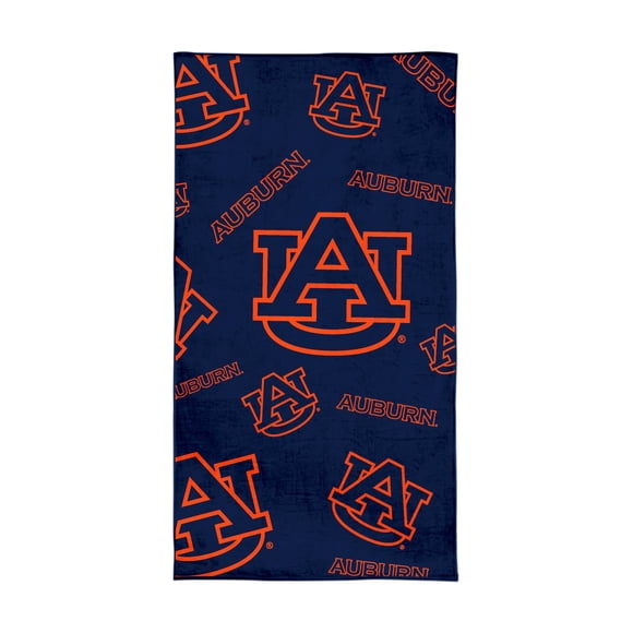Logo Brands Auburn Tigers 38"x72" Beach Towel