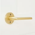 thumbnail image 2 of Explore Hardware Satin Gold Champagne Collection Door Handle, 2 Pack, 2 of 4