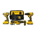 thumbnail image 1 of DeWalt 20V 3 Brushless Tool Combo Kit w/ Drill, Impact Driver, Oscillating Tool, and Carrying Case, 1 of 10