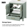 thumbnail image 6 of REN Selections Dario 30" W x 19" D Freestanding Bathroom Vanity with Sink, 6 of 15