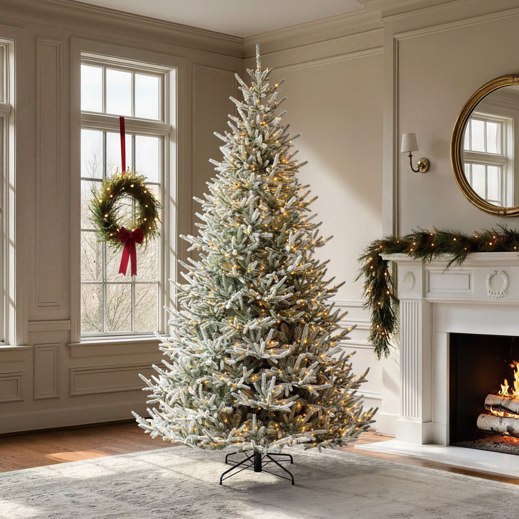 Member's Mark 9' Pre-Lit Snowy Georgia Christmas Tree - Samsclub.com