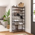 thumbnail image 17 of Seville Classics 3-Tier Resin Slat Shoe Rack, 26.5" W x 12.2" D x 19" H Assorted Colors, 17 of 22