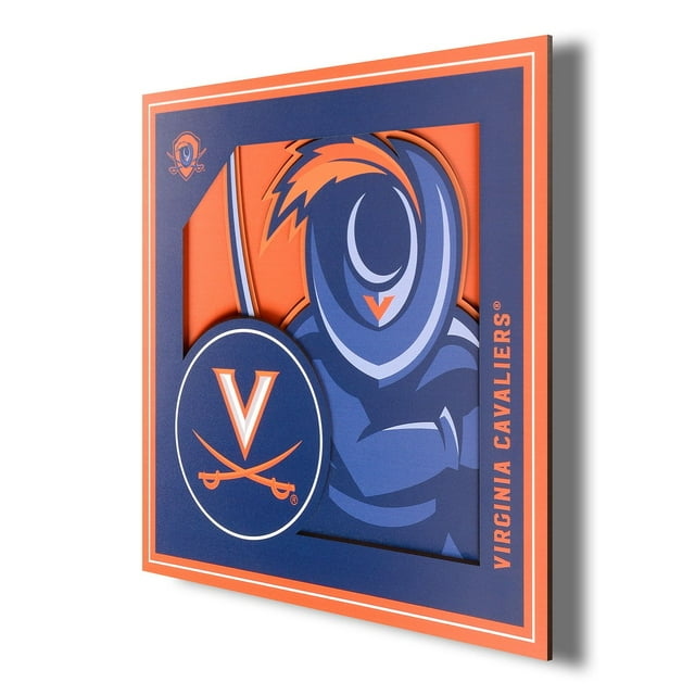YouTheFan NCAA 3D Logo Series Wall Art - 12x12